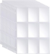 540 Pockets Card Sleeves Binder Sheets Baseball Card Sleeves Pages for 3 Ring...