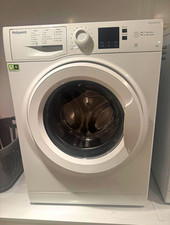 Hotpoint 8kg Front-Loading Freestanding Washing Machine White NSWM7469WU