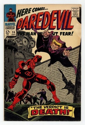 Daredevil #20 GD/VG 3.0 1966