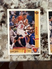 1991-92 UPPER DECK NBA ROOKIE STANDOUTS CARD HEAT STEVE SMITH #R32. rookie card picture