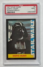 1977 Star Wars Darth Vader #5 Wonder Bread PSA 9 