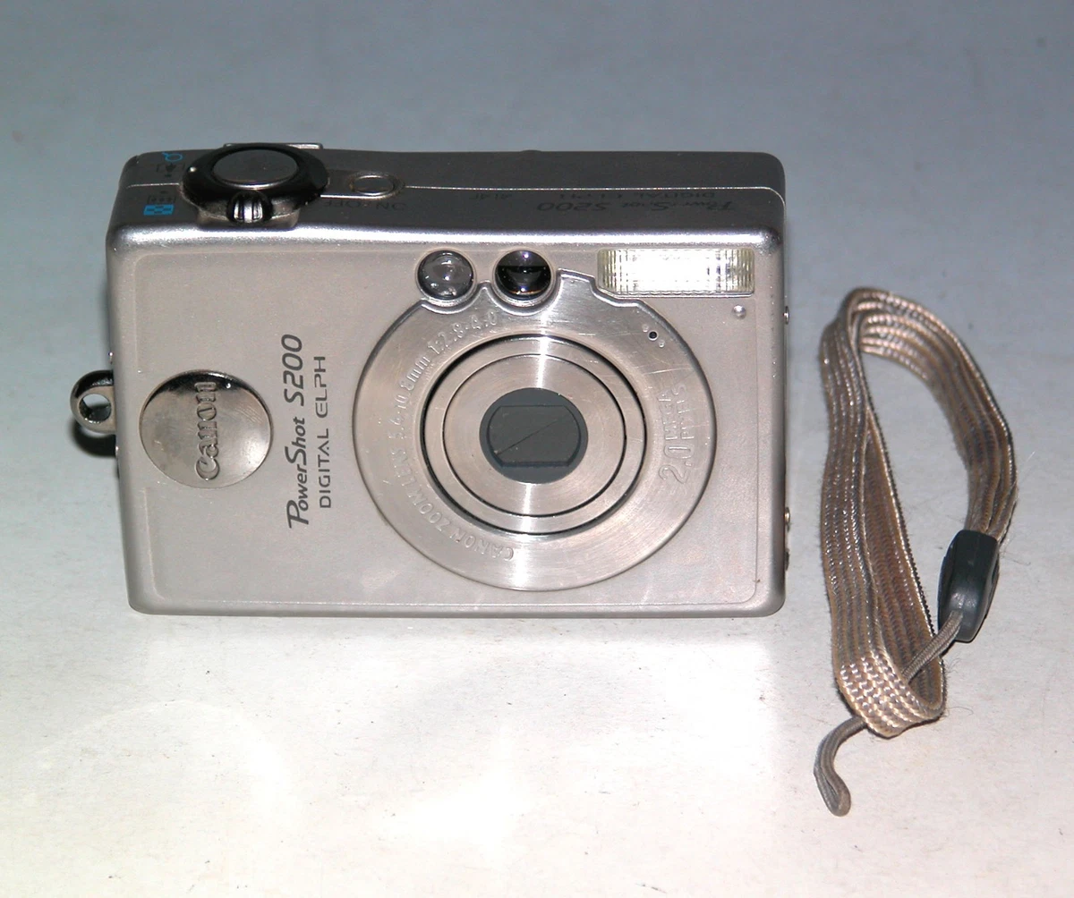 Canon PowerShot S200 Digital Cameras for sale - eBay