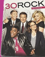 NEW RARE OOP NBC 30 ROCK COMPLETE SIXTH 6TH SEASON 6 SIX TV DVD SET 2012