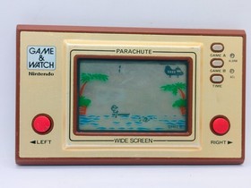 Used Nintendo Parachute Video Game and watch fully working
