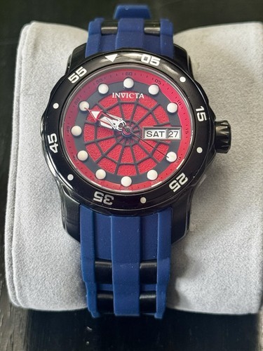 Women’s 25700 Invicta Marvel SpiderMan Quartz watch New Battery