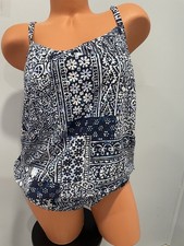 LANDS'END SIZE 6 NWT ONE PIECE BATHING SUIT long blouson style