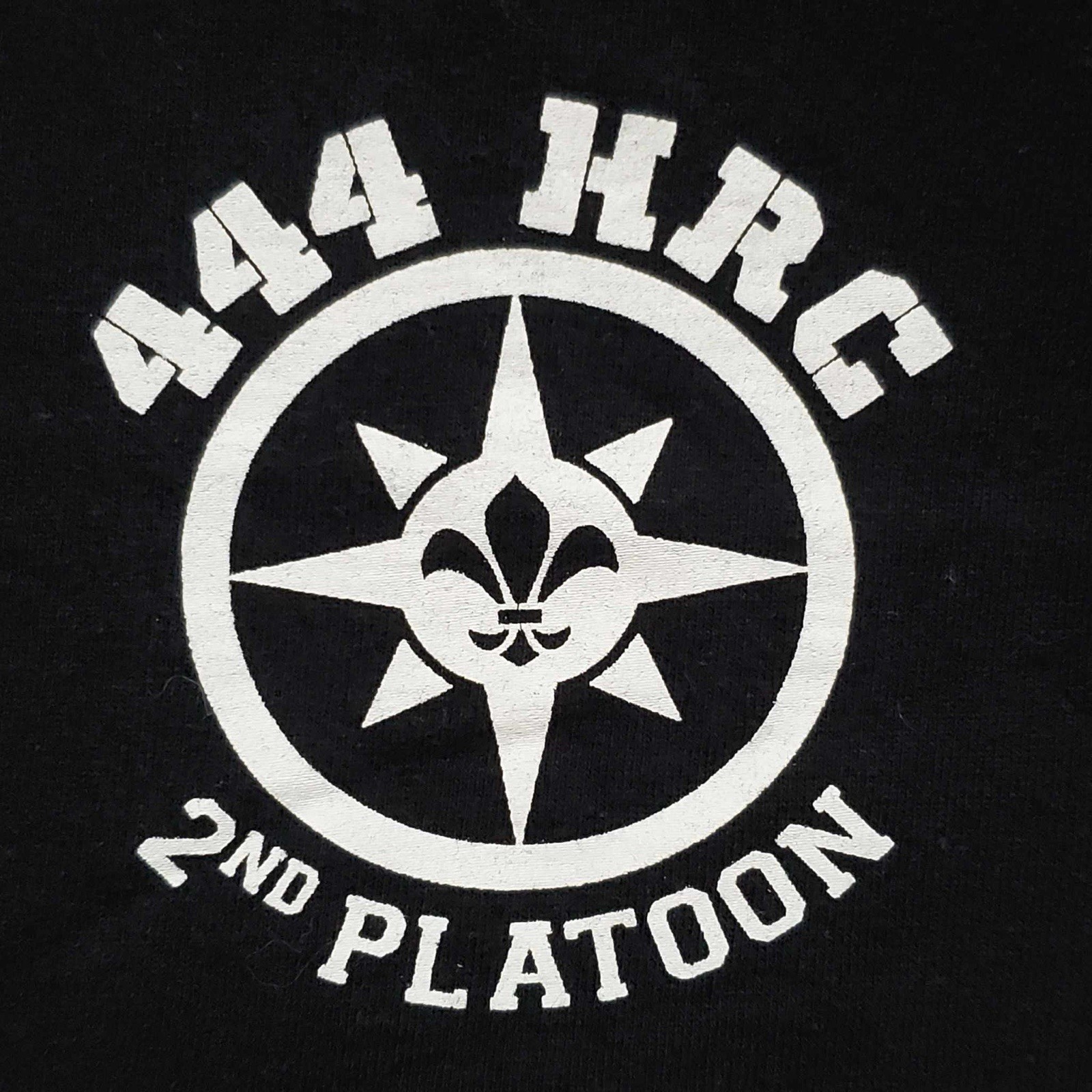 Vintage 444 HAC Ghost Riders T Shirt US Military 2nd Platoon Medium M RARE image 2