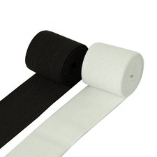 Regal elastisch zum N&auml;hen, breiter Bund in 40 mm x 3 m, wei&szlig;