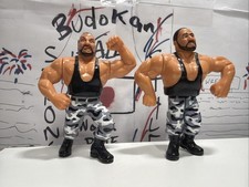 WWF The Bushwhackers Hasbro Tag Team Series 2 Butch Luke WWE WCW 1991 NEAR MINT