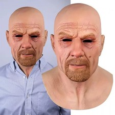 Scary Headpiece, Full Face, Upper Body, Party Accessory, M. BLA