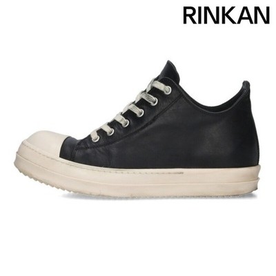Rick Owens Ramones Low Leather Top Sneakers Mens 40 Used 4703ec9badb2dd8adf37388