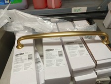 Amerock BP54055BBZ - 12 Inch Solid Brass Cabinet Handle.  388
