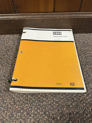 Genuine Original Case 530 CK Tractor Parts Book Catalog Manual E190