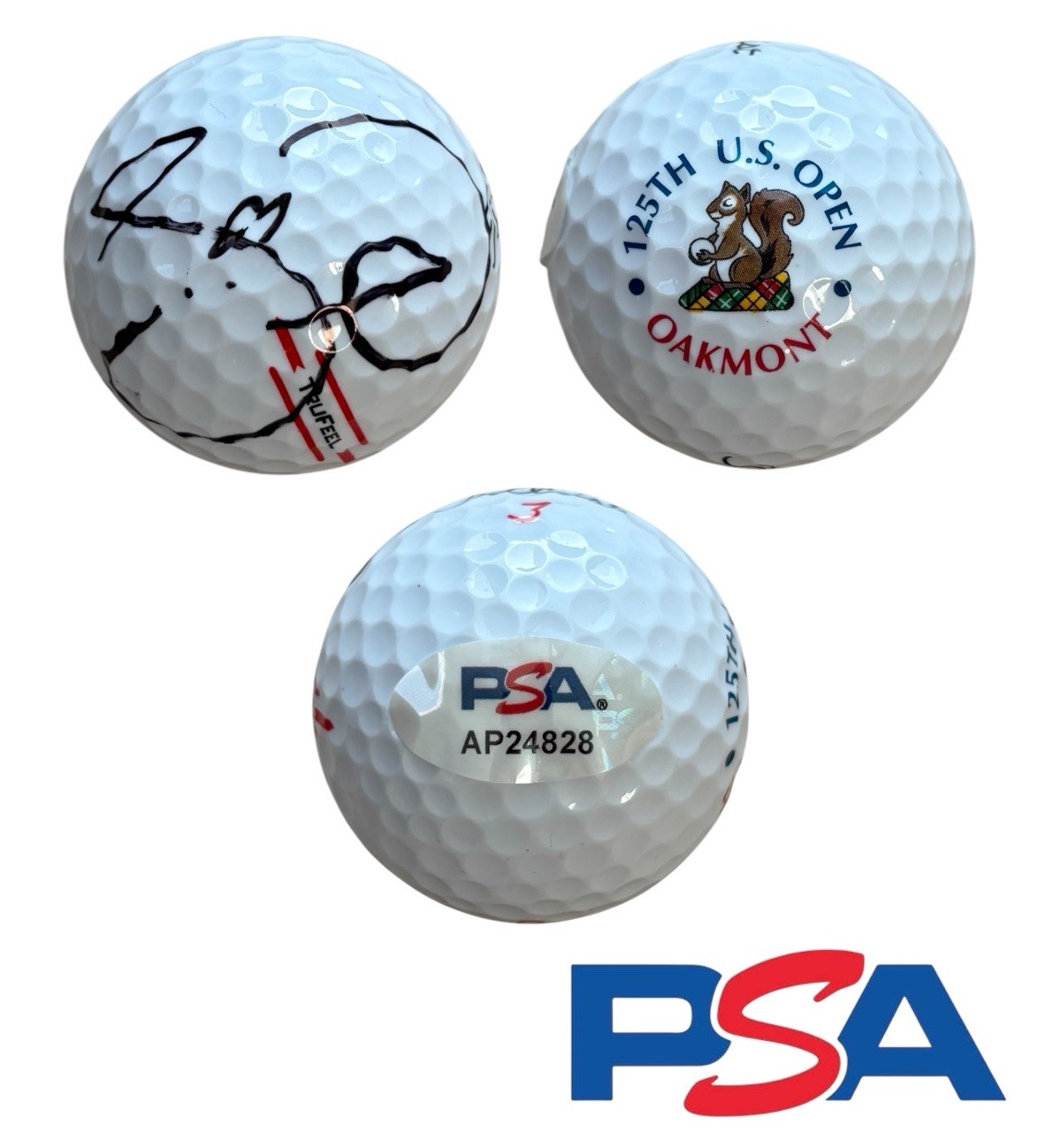 Jason Day Autographed Signed 2025 125th US OPEN CHAMPIONSHIP Golf Ball PSA OAKMONT AUTO 