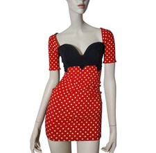 Vintage 80s 90s Moschino Mare ( Beach) Minnie Summer Dress Archive