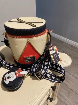 2024 Loungefly Disney Macy s Thanksgiving Day Parade Drum Crossbody NEW