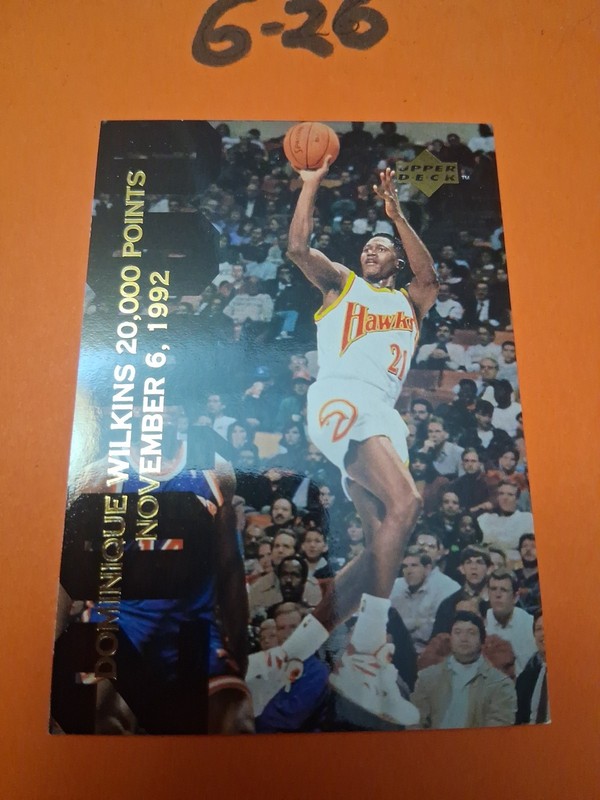 1992-93 Upper Deck - Special Michael Jordan, Dominique Wilkins #SP2