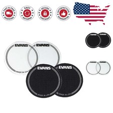 EQ Clear Plastic Drum Patch - Single Pedal Enhancement and Protection