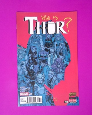Thor #6 Vol. 4 2015 Marvel Comics 9.0+ Comic Book SD40-118