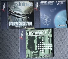 Sonic Foundry Loops for ACID Lot Of 3 R&B Drums, Zero-Gravity Beats, NY Dance