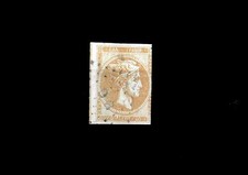 TIMBRE GRECE 1872-76 N°38A AU DOS 40 OBLIT