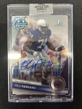 2023 Bowman University Chrome #122 Olu Fashanu Pro Athletes Direct Auto