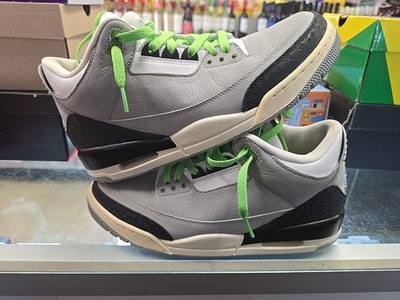 Size 10 - Air Jordan 3 Retro Chlorophyll 2018 super clean no box