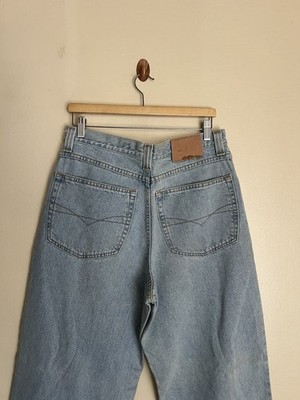 Vintage Anchor Blue Jeans Mens 32 Blue Beyond Baggy Wide Leg Denim