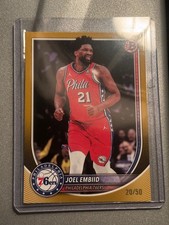 🔥 🔥 2025-2026 Bowman Basketball Gold Joel Embiid /50