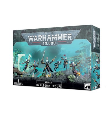 Warhammer 40k Aeldari Harlequin Troupe Miniaturen Bausatz GW Tabletop