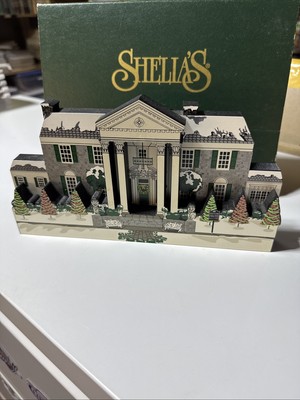 Elvis Presley: GRACELAND Sculpture by SHEILA'S New Original Box