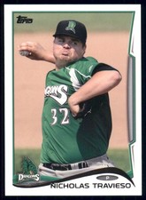 2014 Topps Pro Debut - Nick Travieso #145 (RC)