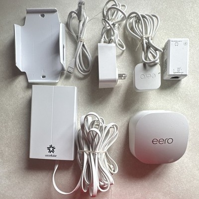 eero 6+ R010001 & UScellular CFW 3212 Wireless Access Point, Ethernet, White