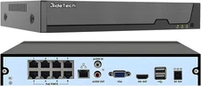 JideTech NVR 8 Channel PoE 4K 8 Ports 16CH Extendable Network Video Recorder
