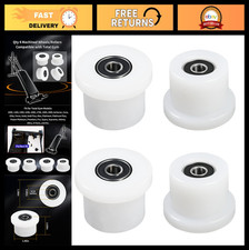 4 Machined Replacement Wheels/Rollers for Total Gym Models 1000-1900, Fit All