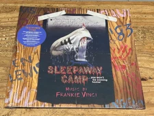 Frankie Vinci - Sleepaway Camp (Soundtrack) LP. Rare new/sealed 2023 blue vinyl