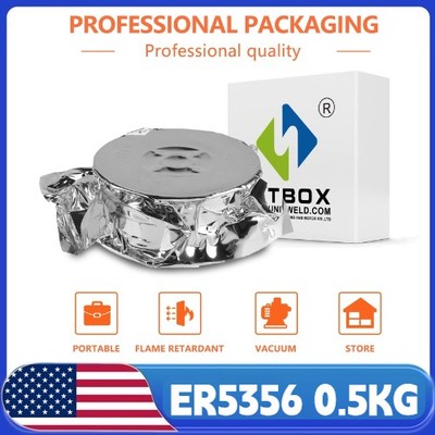 ER5356 Gasless MIG Welding Wire 0.035 1LB Spool 0.5KG for DIY Maintenance Repair
