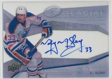 2008-09 Upper Deck Ice Glacial Graphs #GG-MC Marty McSorley Auto - Oilers