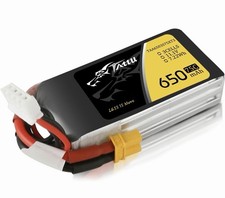Tattu Powerful 11.1V 75C LiPo Battery for Drones - Torrent 110 & Lizard 95 Ready