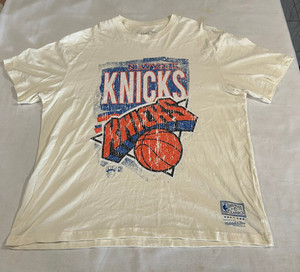 New York Knicks  Mitchell & Ness  NBA Basketball  T Shirt  Size XL