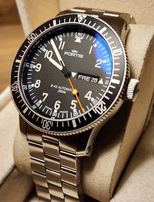 FORTIS B-42 Cosmonauts 647.10 Automatic Day Date Watch Swiss