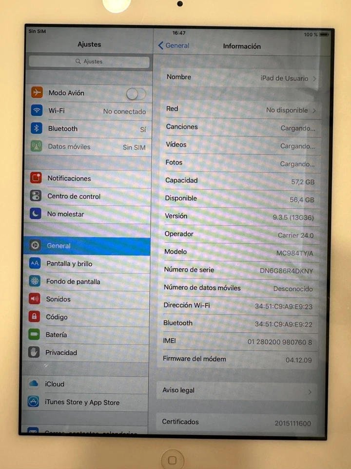 Apple iPad 2 · 64GB · Wi-Fi, foto 2 de 5