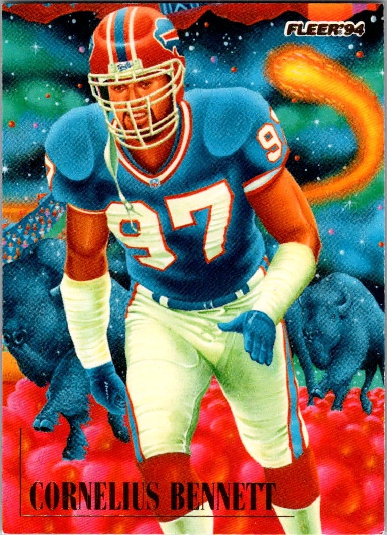 1994 Fleer - Pro-Vision Cornelius Bennett