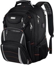 18.4 Inch Laptop Backpackextra Large Travel Backpack With Usb Charging Port Rfid