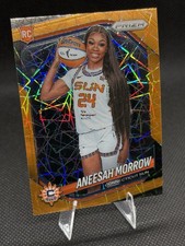 2025 Panini Prizm WNBA Orange Lazer RC Aneesah Morrow #146 Connecticut Sun
