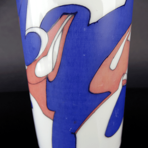 seltene STEN LYKKE MADSEN Design Vase, Bing & Grondahl B&G Porzellan, Denmark - Bild 6 von 11