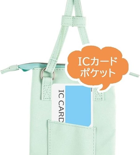 Sanrio Characters, Smartphone Pouch, Hangyodon, Zipper, Synthetic Leather - Picture 7 of 7