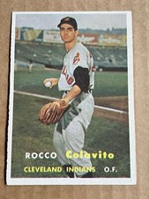1957 Topps #212 Rocky Colavito RC