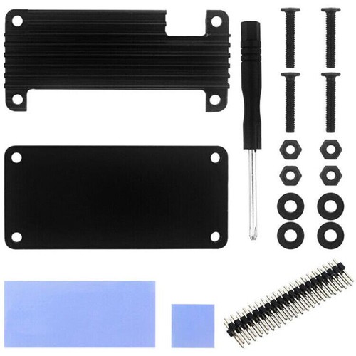 Aluminum Alloy Heat Dissipation Heatsink Case for Raspberry Pi Zero 2W - Afbeelding 9 van 9