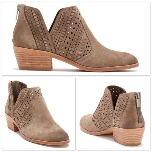 Vince camuto Prastata suede woven laser 